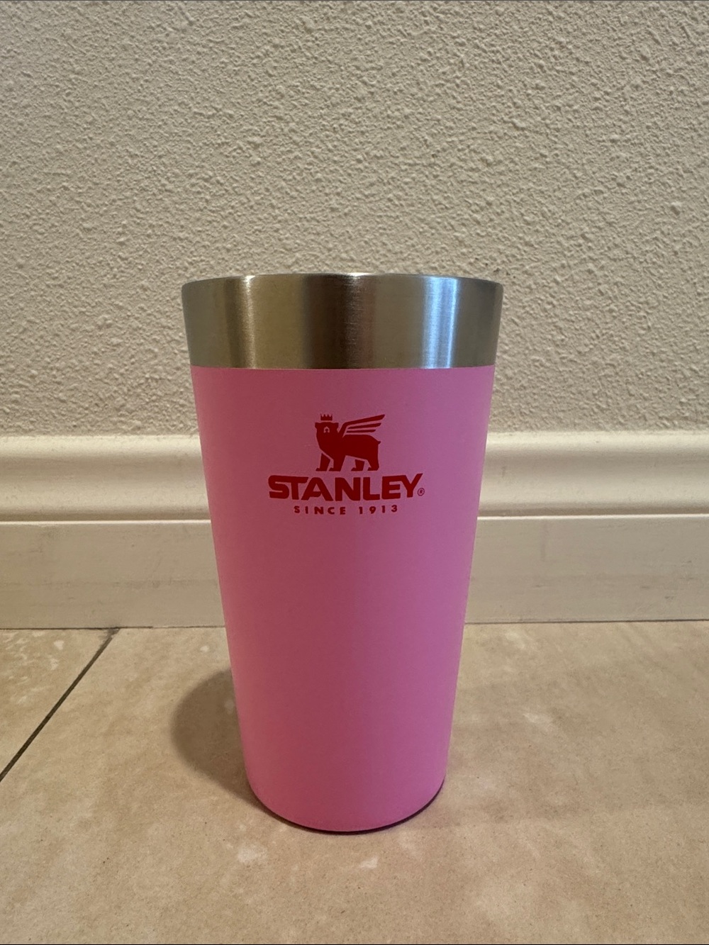 Stanley Pink Valentine’s Day Stainless Steel Travel Tumbler